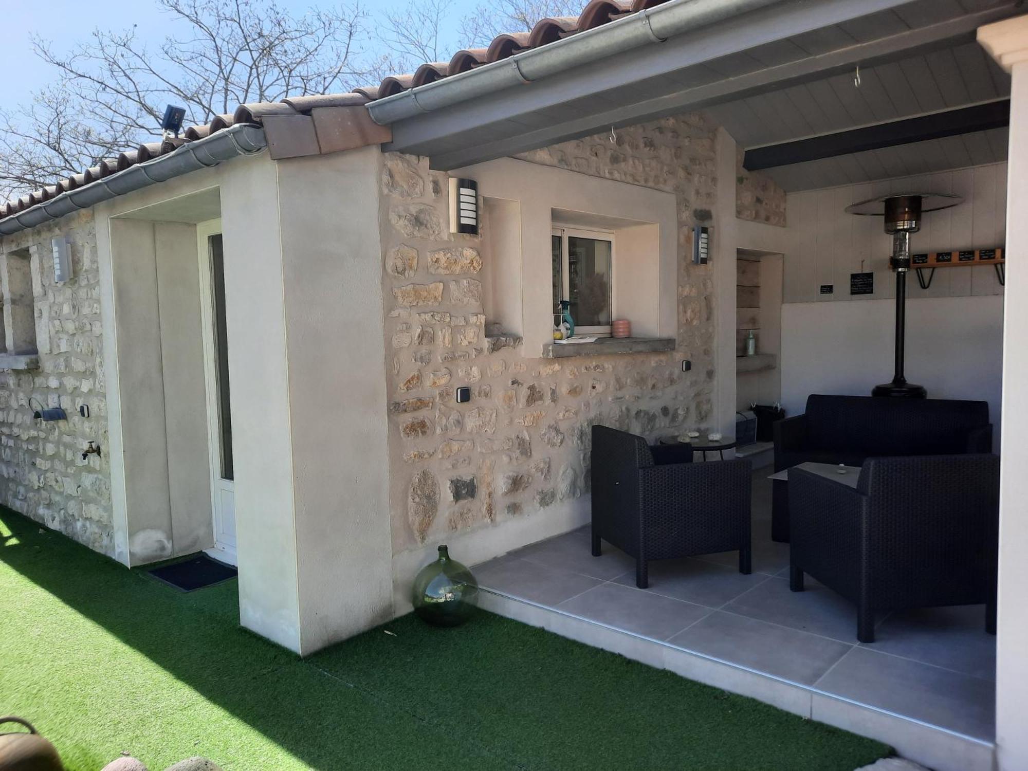 Le Cocon Villa Lussas Luaran gambar